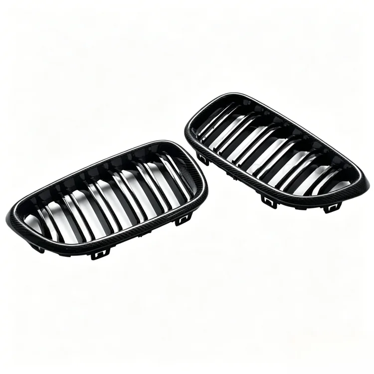 BMW F23 Convertible carbon fibre kidney grille close-up