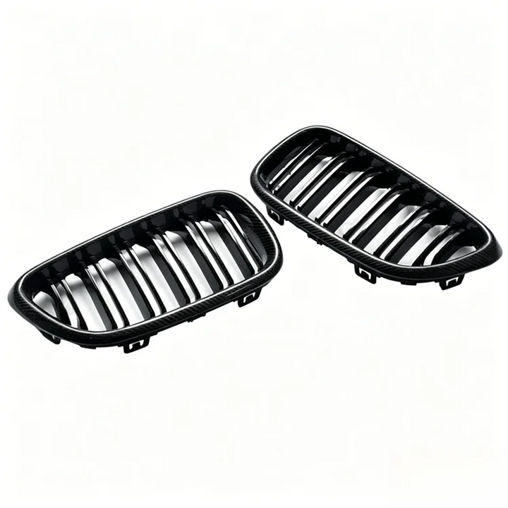 BMW F23 Convertible carbon fibre kidney grille close-up