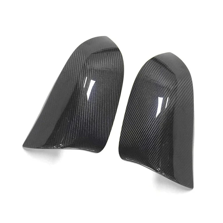 BMW X3 F25 carbon fibre mirror cover close-up