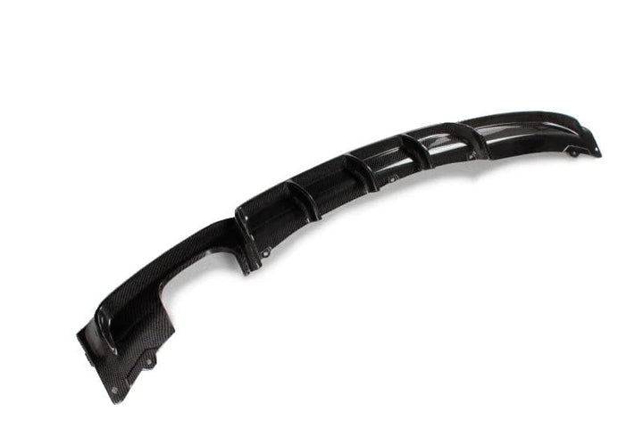 BMW 3 Series F30 F31 M Sport carbon fibre rear diffuser V1 twin left exit