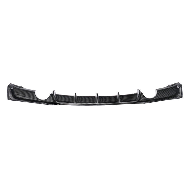 BMW F30 F31 3 Series carbon fibre look rear diffuser dual exhaust alternate shot