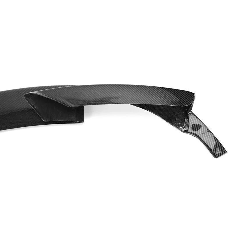 BMW F30 M Sport carbon fibre front splitter side profile close up