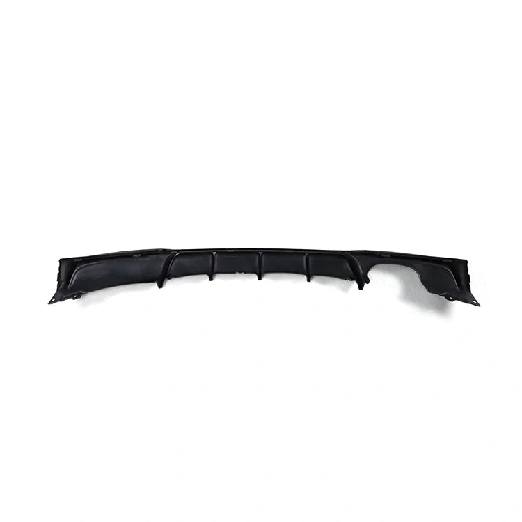 Gloss black ABS rear diffuser for BMW F30 LCI M Sport — rear