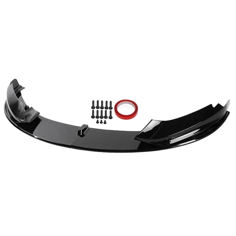 BMW F30 F31 3 Series M Sport gloss black front splitter by AutoCap Solutions