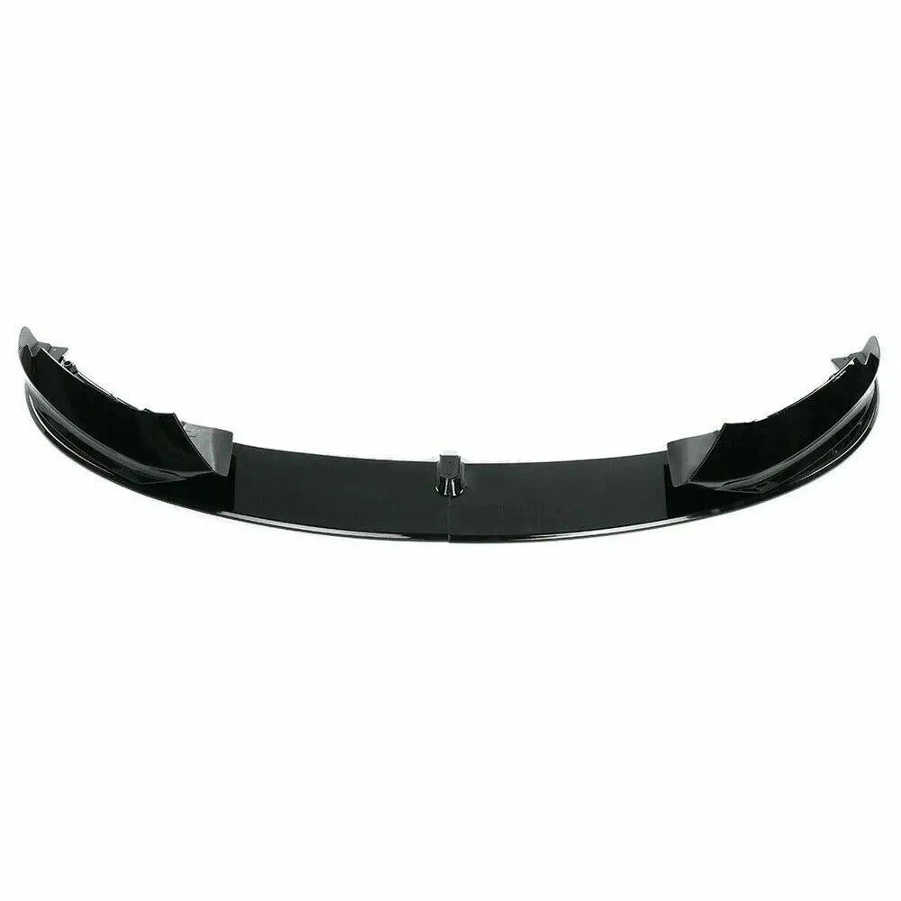 BMW 3 Series M Sport F30 gloss black front lip splitter side profile