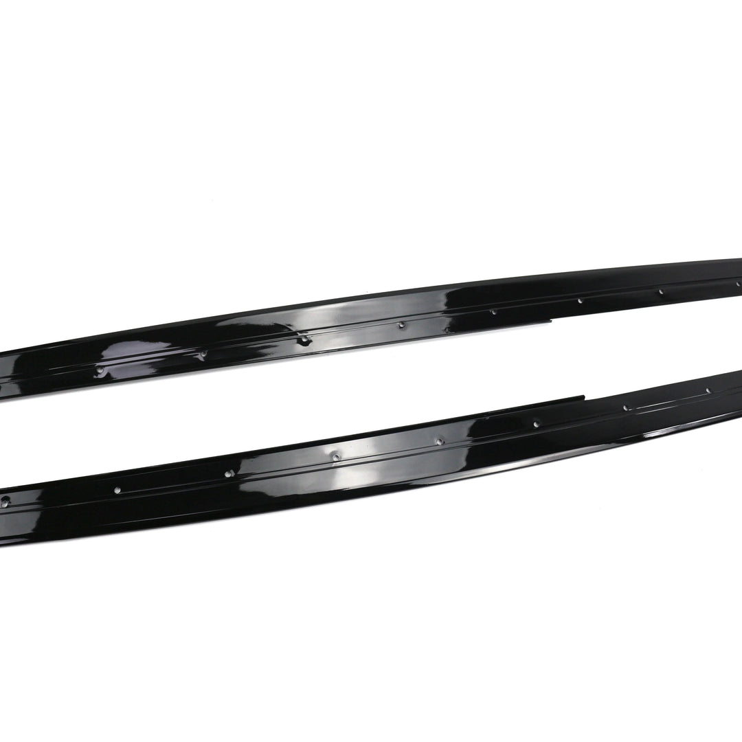 BMW 3 Series M Sport F30 gloss black side skirt profile view