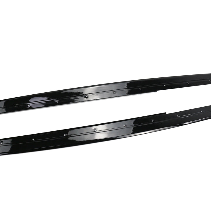 BMW 3 Series M Sport F30 gloss black side skirt profile view