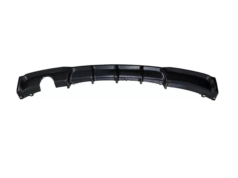 BMW F30 F31 3 Series M Sport gloss black rear diffuser single left exit