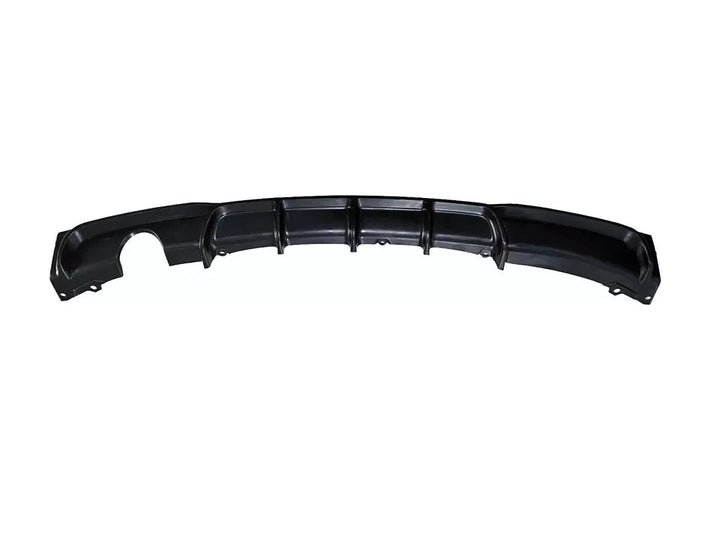BMW F30 F31 3 Series M Sport gloss black rear diffuser single left exit