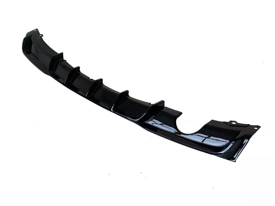 BMW F31 Touring M Sport gloss black rear diffuser angle shot