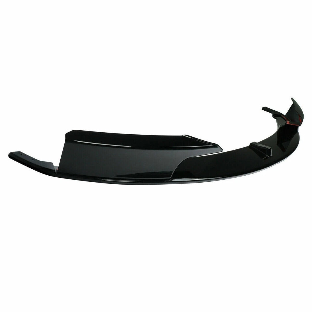 BMW F30 F31 gloss black front splitter M Sport bumper