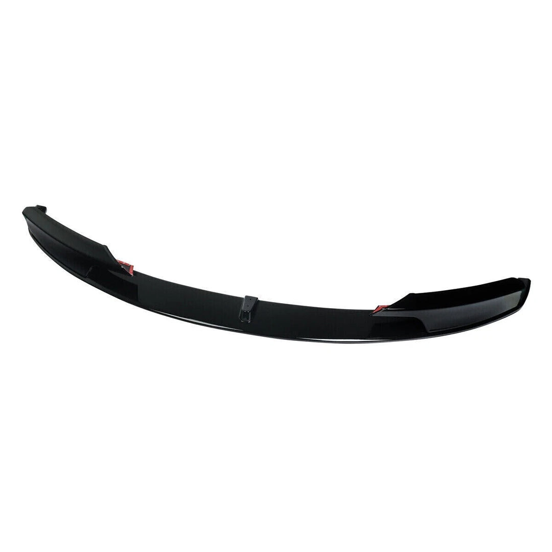 BMW 3 Series M Sport F30 gloss black front lip splitter side profile