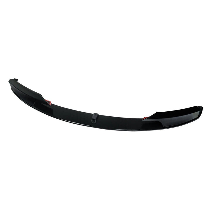 BMW 3 Series M Sport F30 gloss black front lip splitter side profile