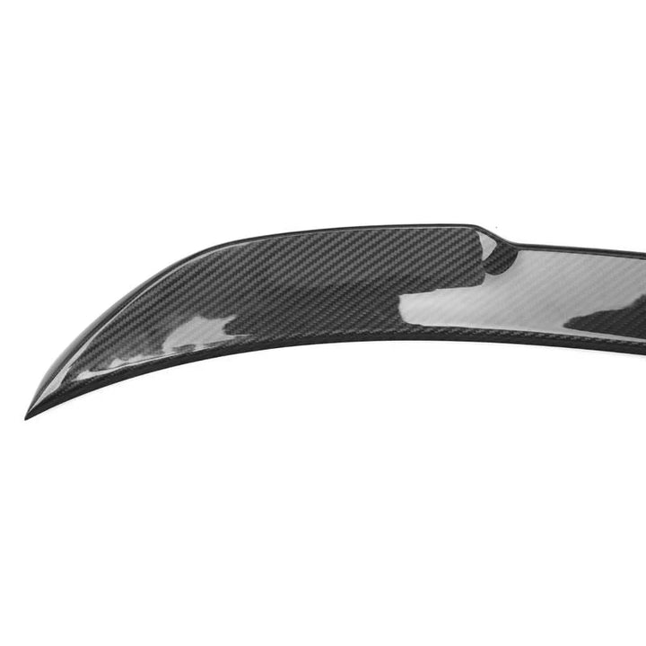 Dry carbon fibre rear boot spoiler V1 for BMW F30 3 Series