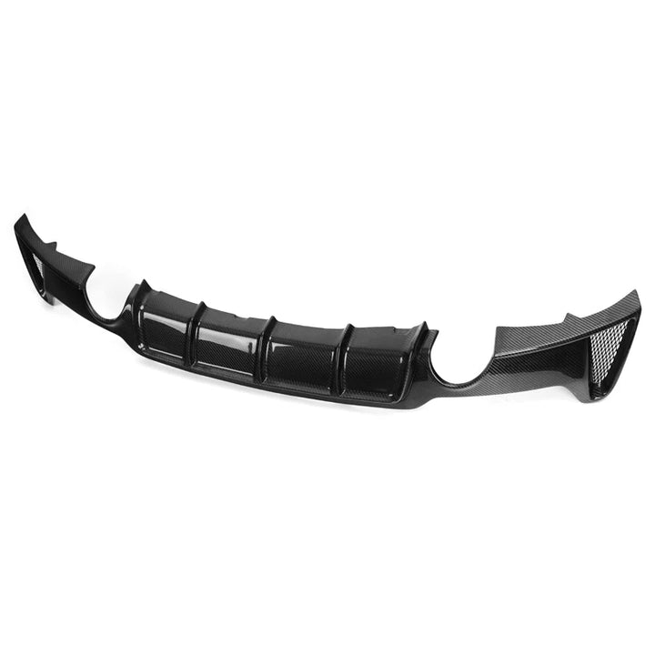 BMW 4 Series F36 Gran Coupé dual exhaust diffuser three quarter angle