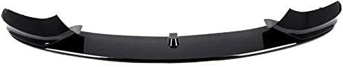 Gloss black front splitter side skirts and diffuser for BMW F32 M Sport