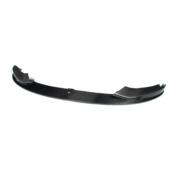 BMW F36 Gran Coupé front splitter V1 close-up showing weave