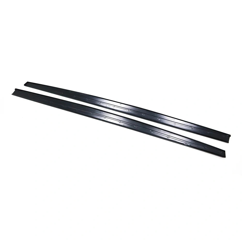 BMW F32 M Sport gloss black side skirts side view