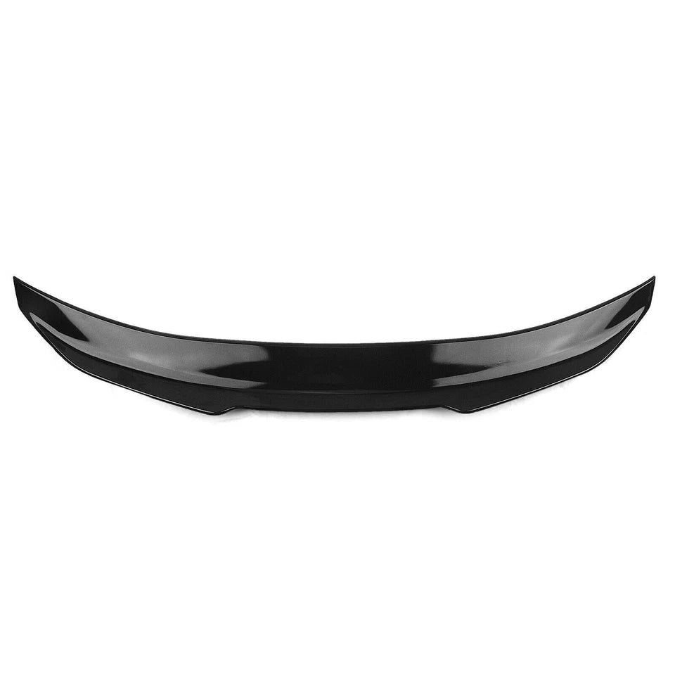 Gloss black ABS rear spoiler V1 for BMW F36 top view
