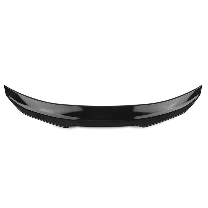 Gloss black ABS rear spoiler V1 for BMW F36 top view