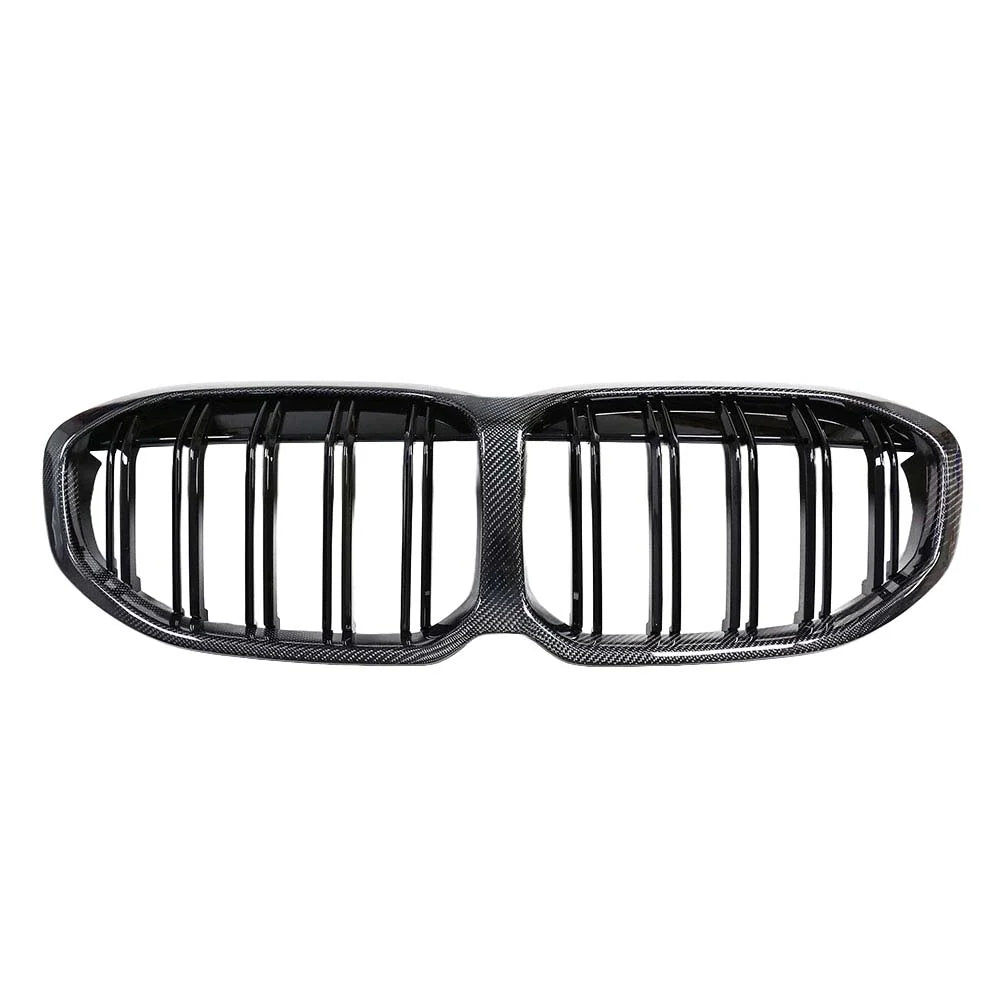 BMW 1 Series F40 carbon fibre dual slat front grille V1
