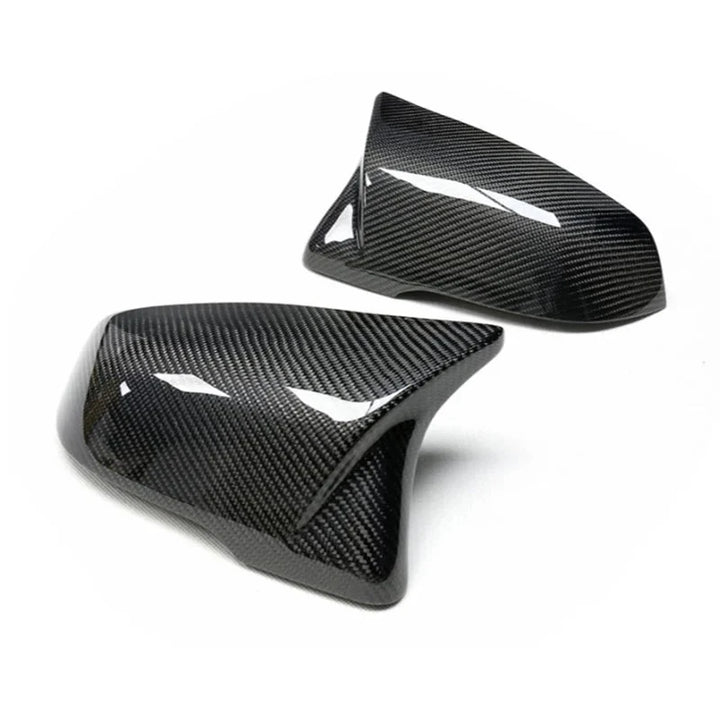 BMW F40 F44 Z4 Toyota Supra genuine carbon fibre wing mirror covers alternate shot