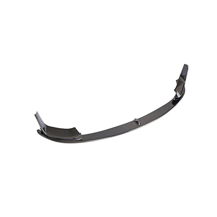 BMW M4 F82 real carbon fibre front lip splitter side view