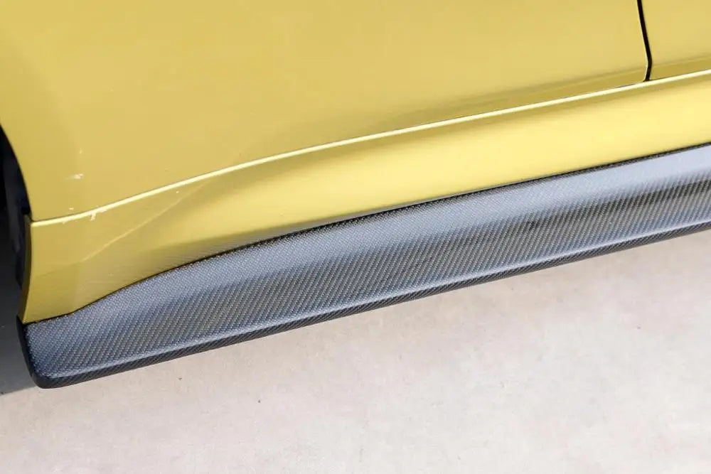 BMW M3 F80 side skirt installed