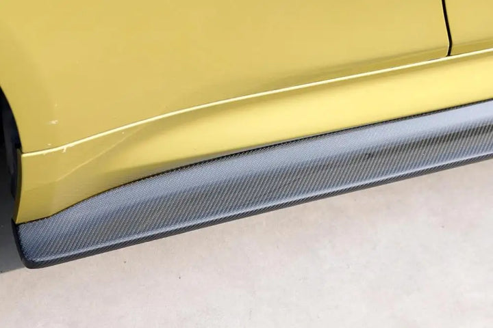 BMW M3 F80 side skirt installed