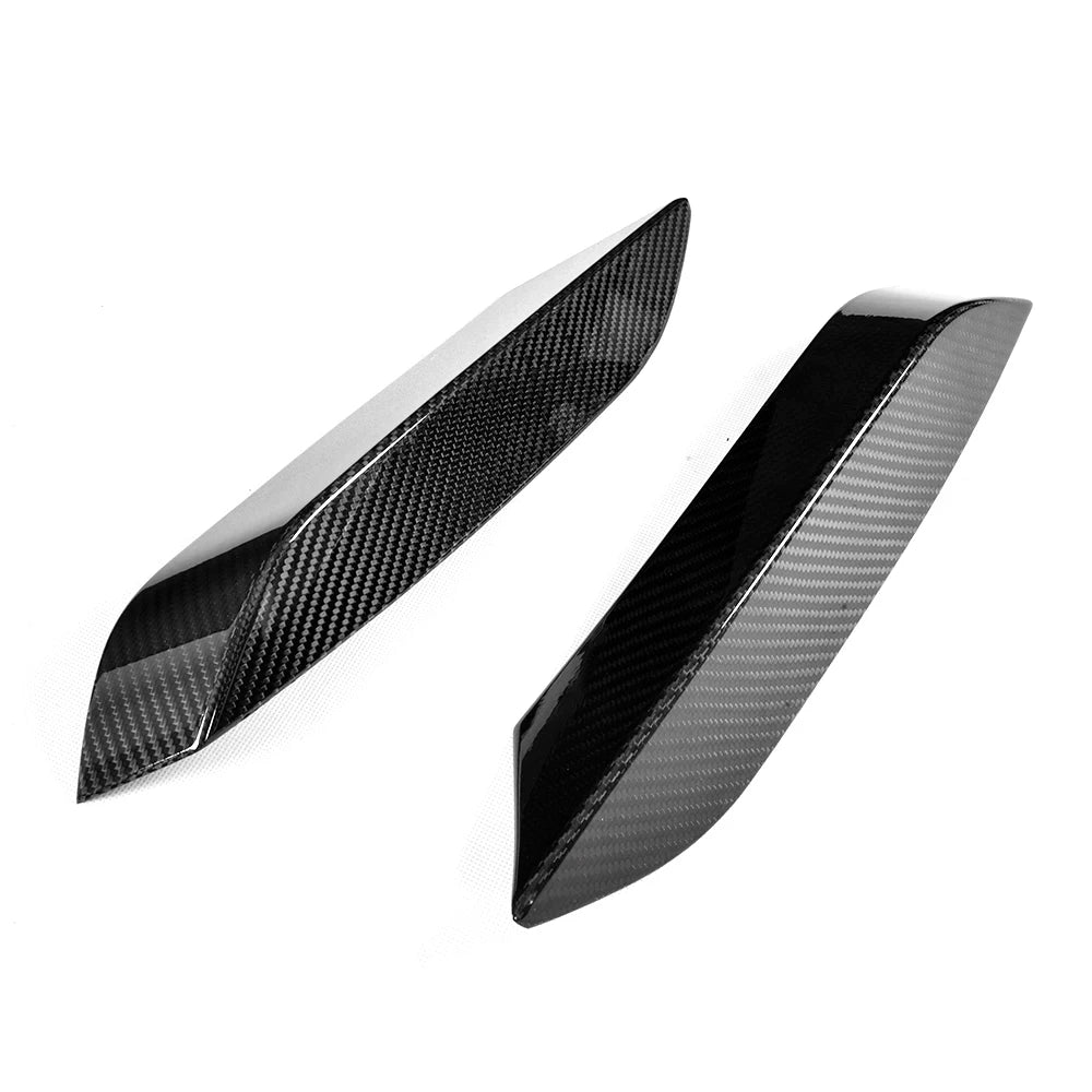 BMW M3 F80 M4 F82 F83 genuine carbon fibre upper front canards