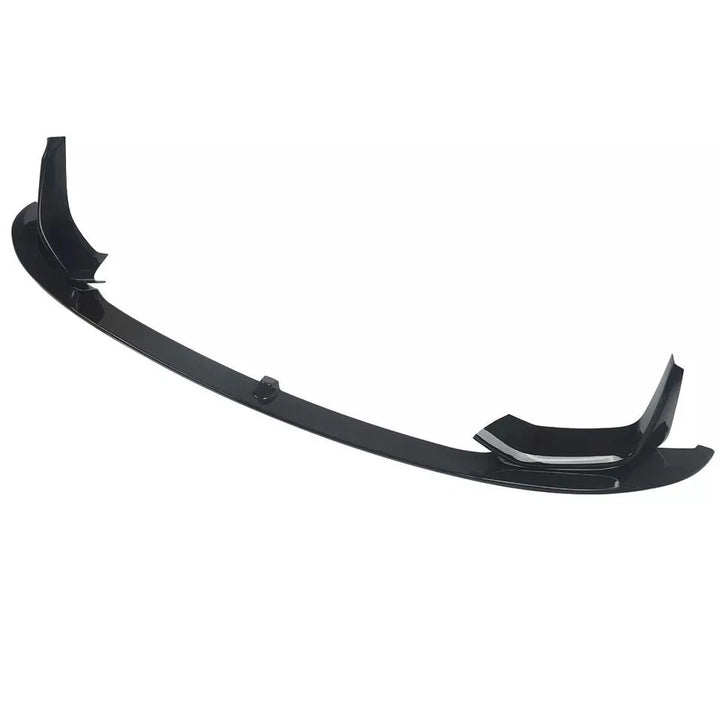 BMW M3 F80 M4 F82 F83 gloss black front splitter V2 upturned fins