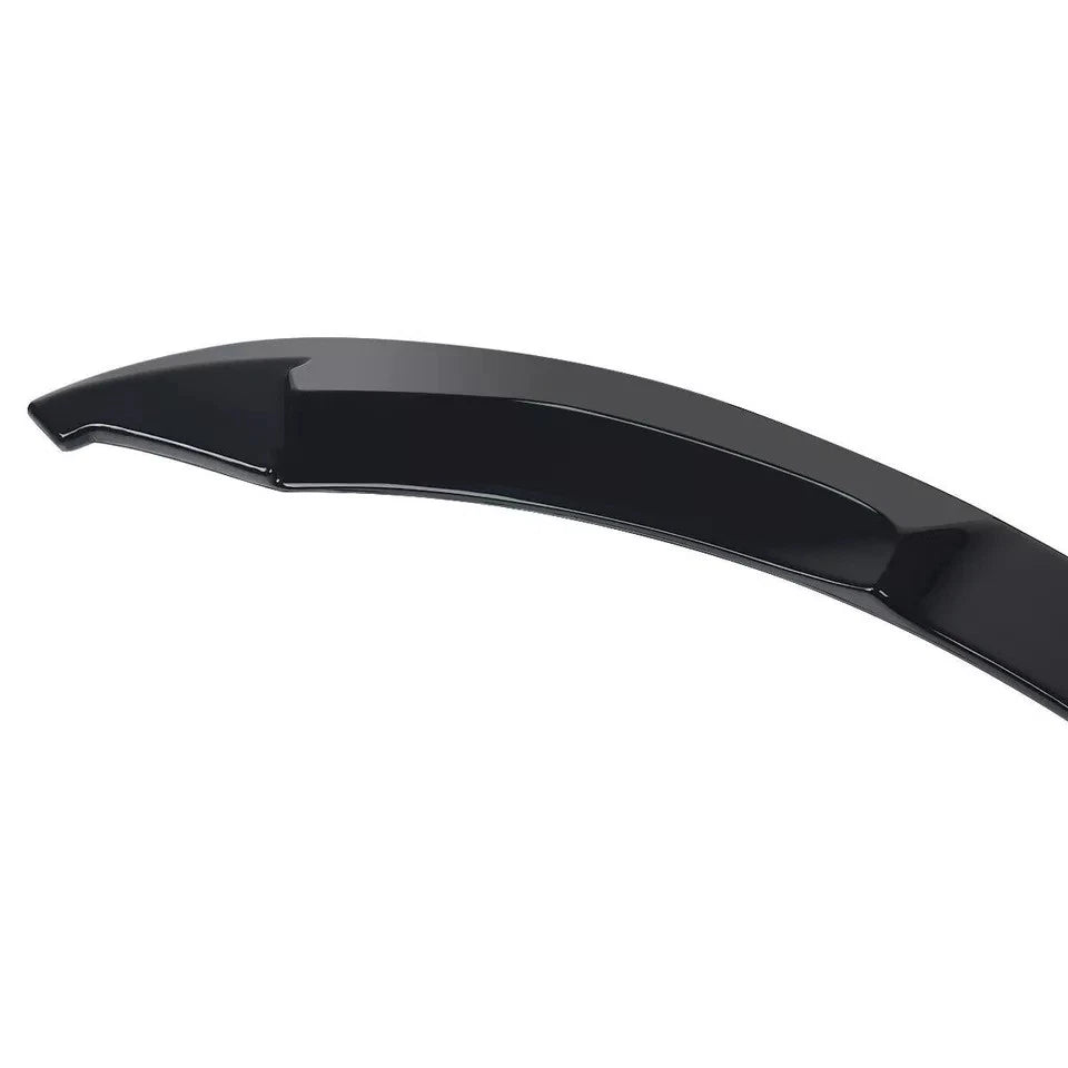 BMW M4 F83 gloss black front splitter V2 close-up