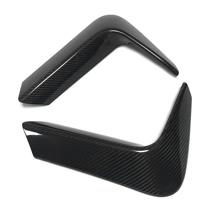 Genuine carbon fibre rear bumper vent canards for BMW M3/M4 F80 F82 F83