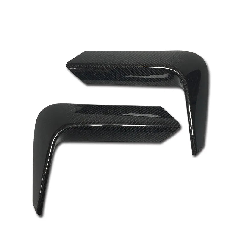 BMW M4 F83 carbon fibre rear vent canard detail