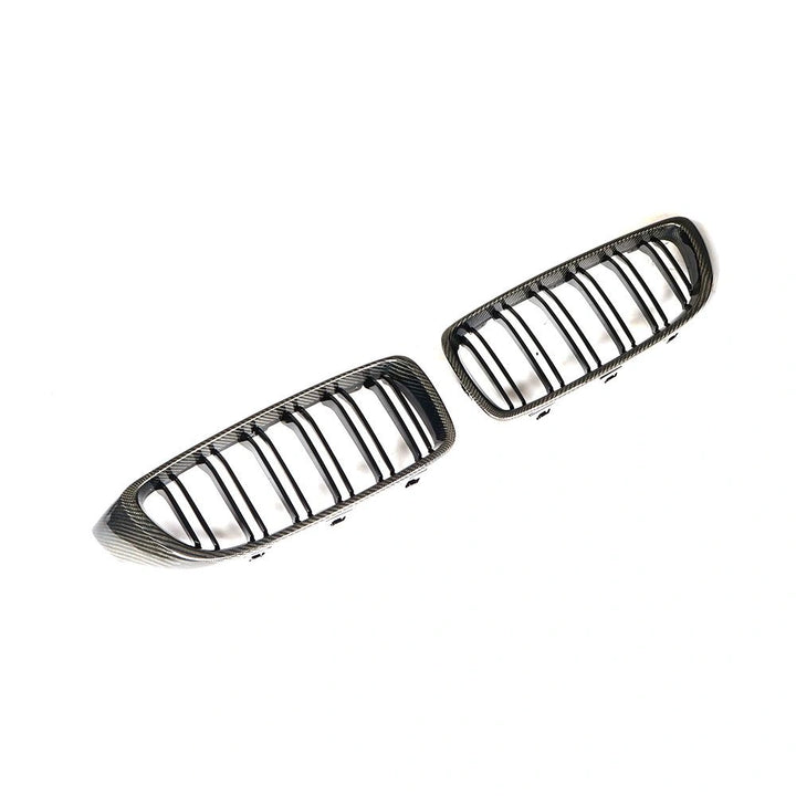 BMW M3 F80 M4 F82 F83 M2C carbon fibre kidney grilles pair