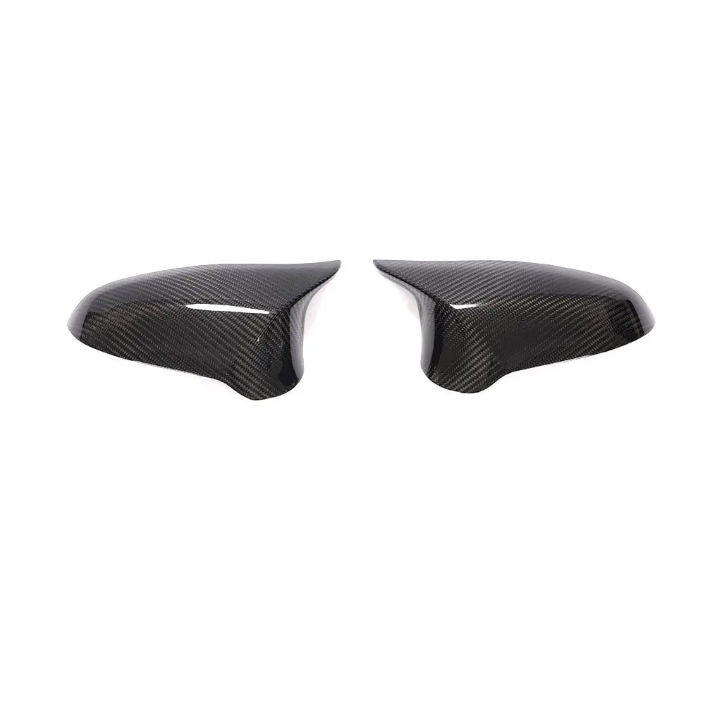 BMW M3 F80 M4 F82 F83 M2C F87 dry carbon fibre wing mirror covers pair LHD