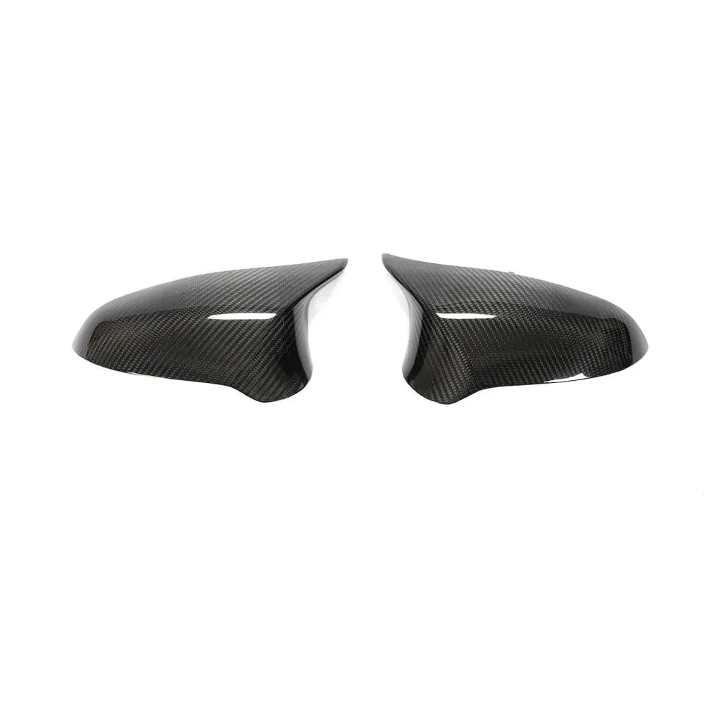 BMW M3 F80 M4 F82 F83 M2C F87 dry carbon fibre wing mirror covers pair RHD