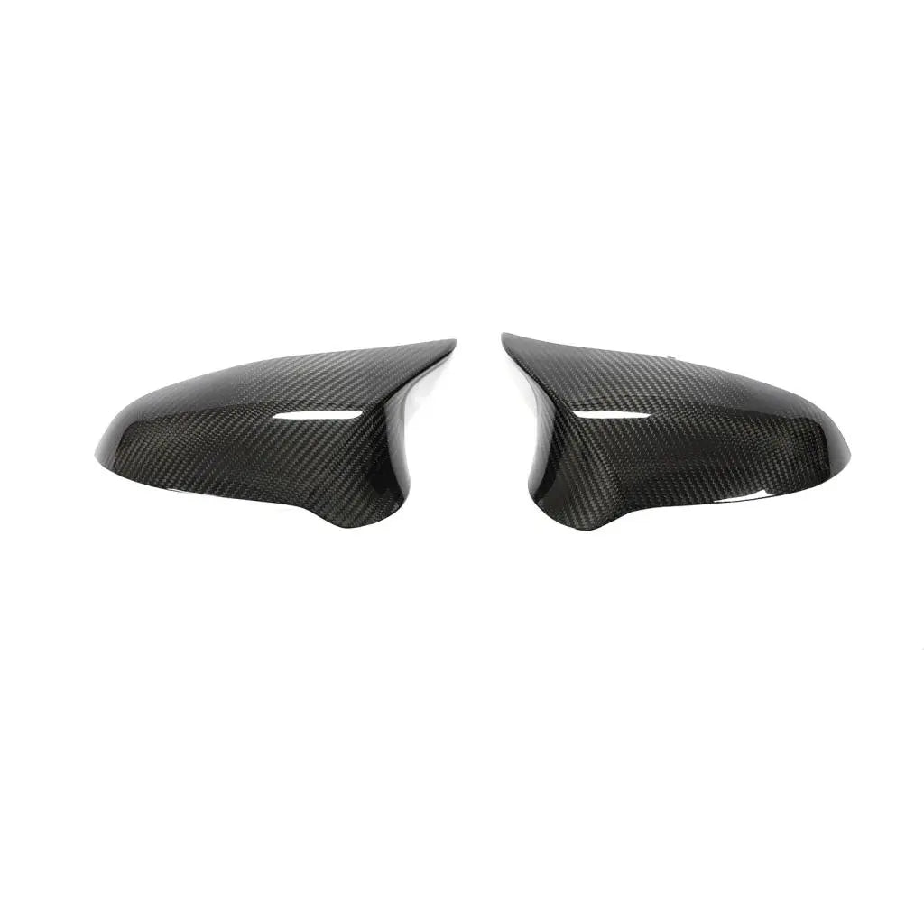 BMW M3 F80 M4 F82 F83 M2C F87 dry carbon fibre wing mirror covers pair RHD