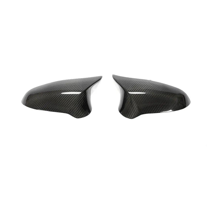 BMW M3 F80 M4 F82 F83 M2C F87 dry carbon fibre wing mirror covers pair RHD