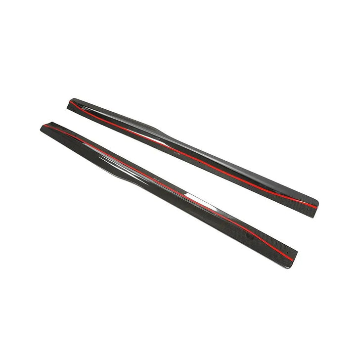 Genuine carbon fibre side skirts V1 for BMW M4 F82 F83