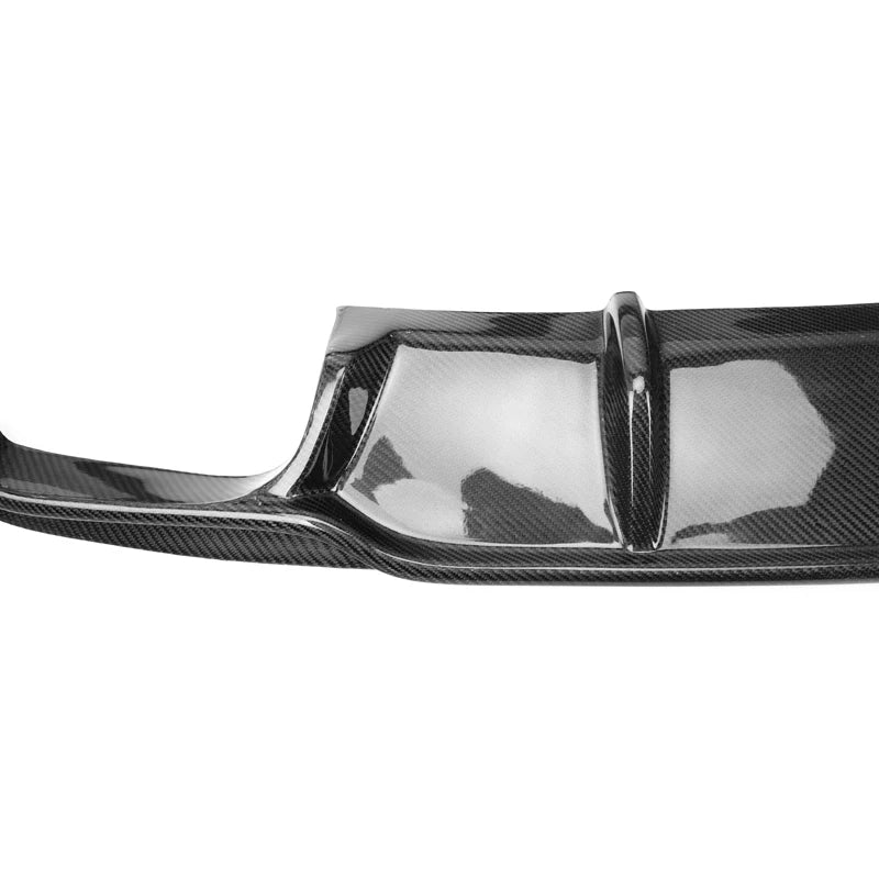Genuine carbon fibre rear diffuser for BMW X5M F85 and X6M F86 close up