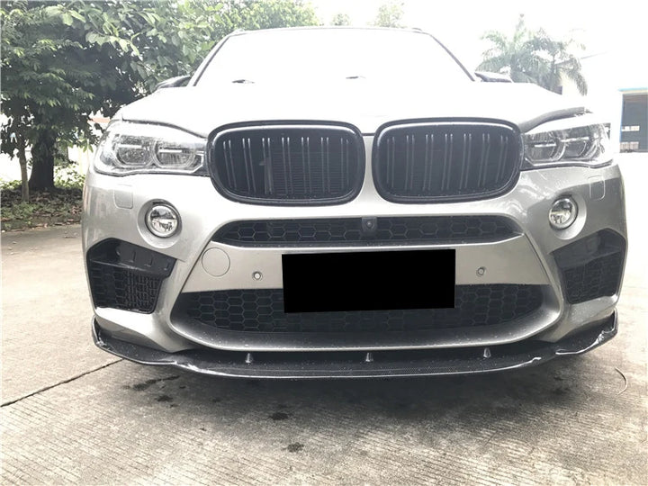 BMW X6M F86 fitted with carbon fibre front splitter