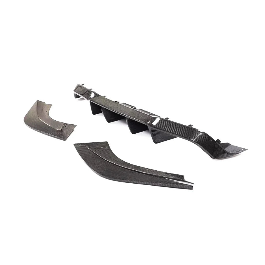 BMW M2 M2C F87 genuine carbon fibre rear diffuser V2