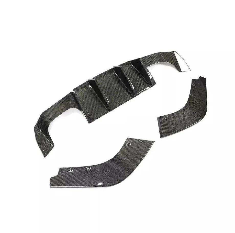 Genuine carbon fibre rear diffuser V2 for BMW M2 M2C F87