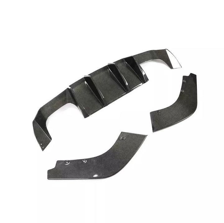 Genuine carbon fibre rear diffuser V2 for BMW M2 M2C F87