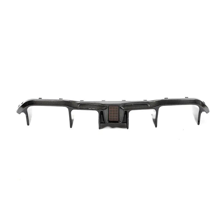 BMW M2 F87 rear diffuser V3 close-up