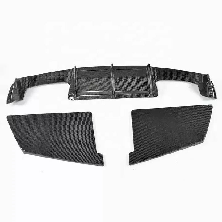 Genuine carbon fibre rear diffuser V6 for BMW M2 M2C F87