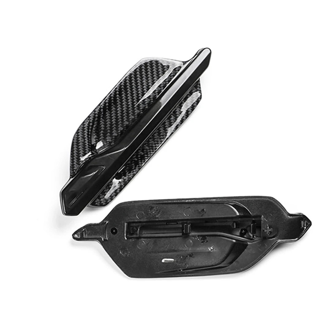 BMW M2 F87 carbon fibre side vent close-up