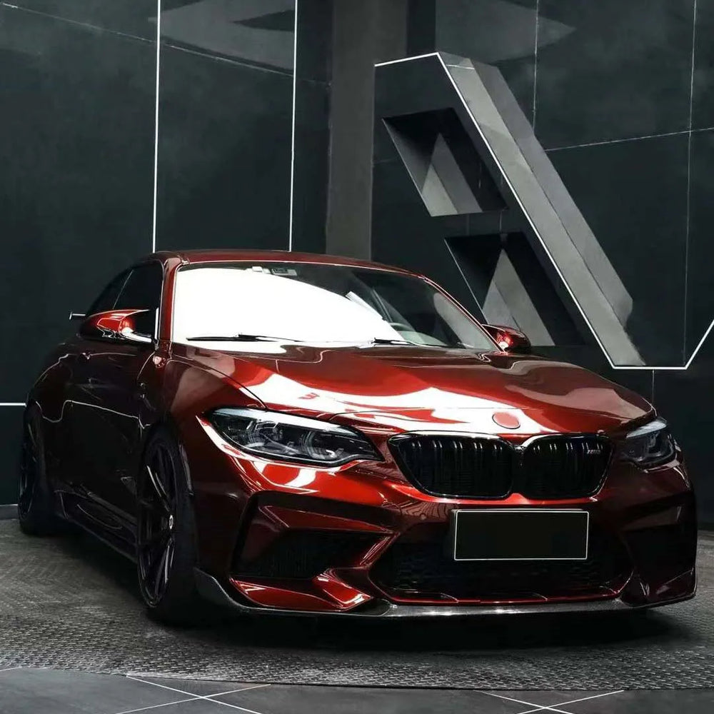 BMW M2 N55 splitter installed