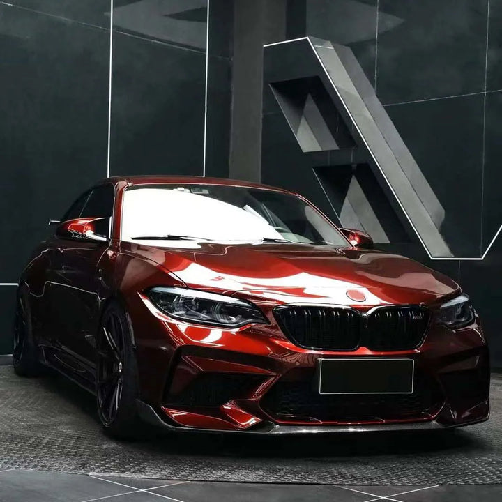 BMW M2 N55 splitter installed